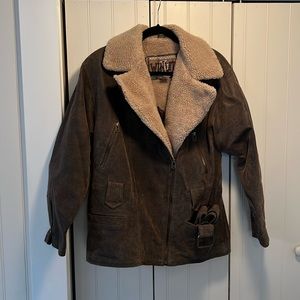Winlet leather jacket